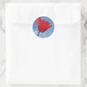 Stickers - Red Tulip Blue Sky (Tas)