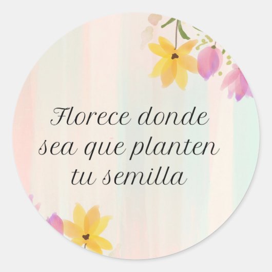 Stickers Redondos Personalizados para Regalos (Voorkant)