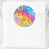 Stickers - Retro Sixties Pop Art Sky (Tas)