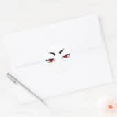 Stickers rode scherpe ogen  (Envelop)