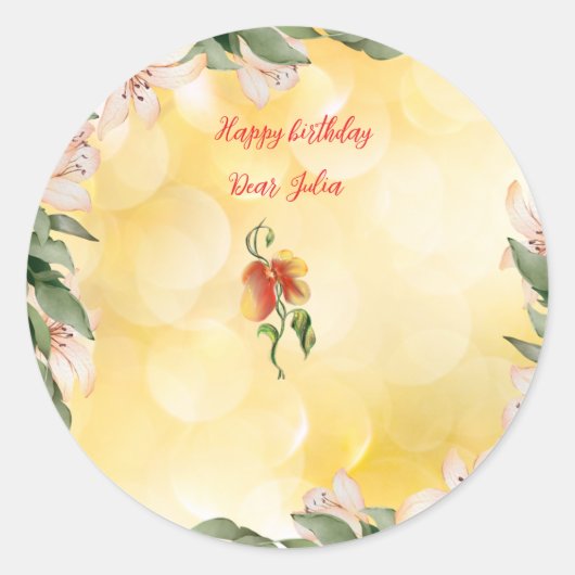 Stickers rond (Voorkant)