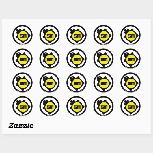 Stickers! Ronde Sticker (Vel)