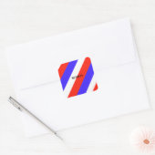 Stickers Rood wit en blauw (Envelop)