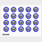 Stickers - ROUTE 66 AMERICANA (Vel)