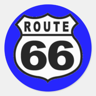 Stickers - ROUTE 66 AMERICANA