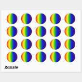 Stickers - Sferische regenboog (Vel)