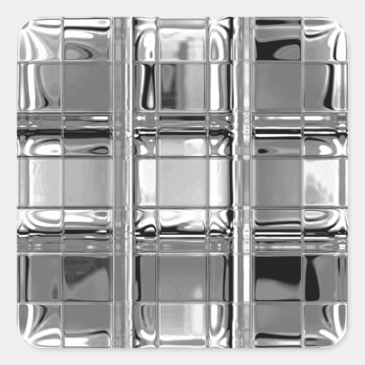 Stickers Shades of Grey Glass Mozaïek (Voorkant)