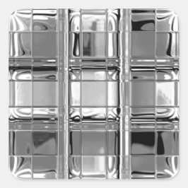 Stickers Shades of Grey Glass Mozaïek