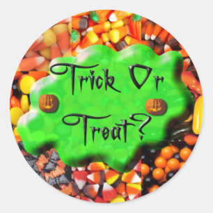Stickers - Slim Trick Treat op Snoepjes