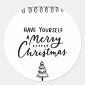 Stickers (Small) 3,8 cm, 20 per sheet - Christmas (Voorkant)