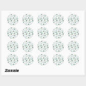 Stickers (Small) 3,8 cm, 20 per sheet - Christmas (Vel)
