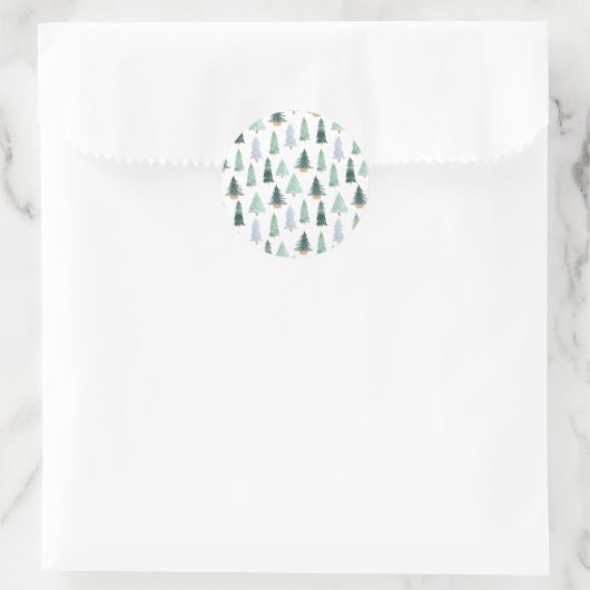 Stickers (Small) 3,8 cm, 20 per sheet - Christmas (Tas)