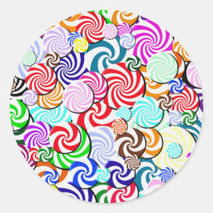 Stickers - Snoep collage