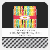 Stickers snoep Productlabel (Voorkant)