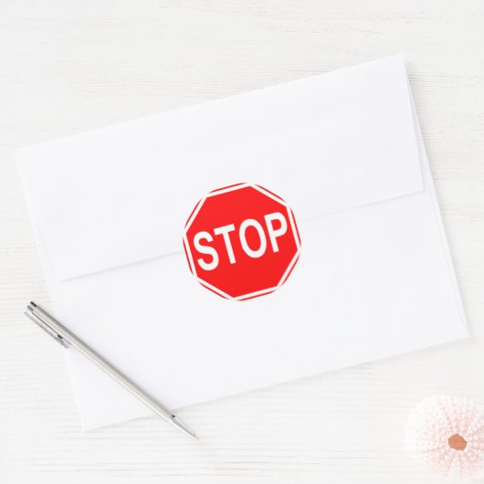Stickers stopteken (Envelop)