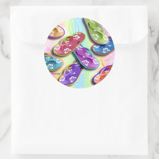 Stickers - TEENSLIPPERS Pop Art (Tas)