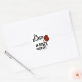 Stickers tegen Valentijnsdag (Envelop)