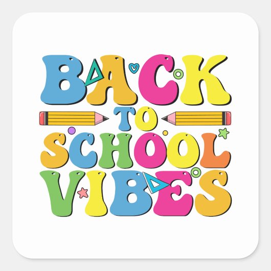 Stickers Terug naar School
