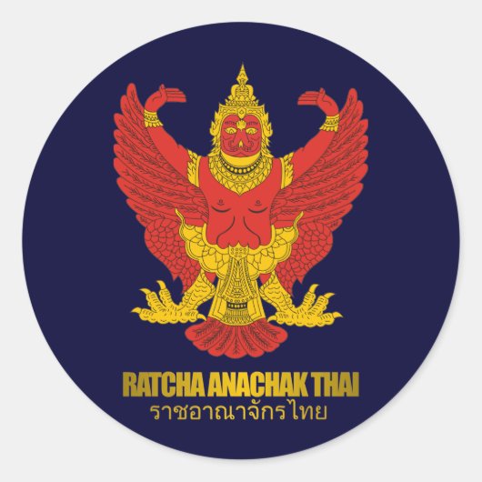 stickers "Thailand COA" (Voorkant)