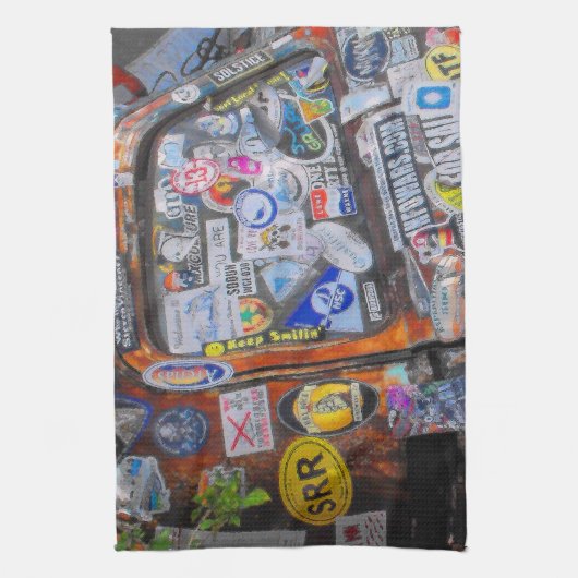 Stickers Theedoek (Verticaal)