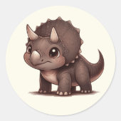 Stickers Triceratops - Kammli Friends Collection (Voorkant)