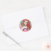 Stickers Uil Bird Fairy Fantasy van Ann Howard (Envelop)