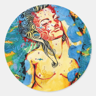 stickers uit de "Rain"-reeks