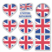 stickers uit het Verenigd Koninkrijk, British Flag (Voorkant)