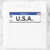 Stickers USA Mercosur (Tas)