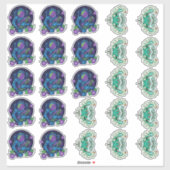 stickers van 2,375 inch x 2,625 inch (Vel)