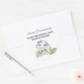 stickers van baby showers, labels, sociale baby op (Envelop)
