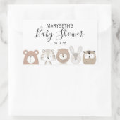 Stickers van Baby showers van kalveren (Tas)