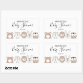 Stickers van Baby showers van kalveren (Vel)