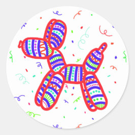 Stickers van Ballon Dogs Party