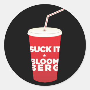 Stickers van Bloomberg Soda Ban Protest