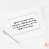 Stickers van brandweergebedden (Envelop)