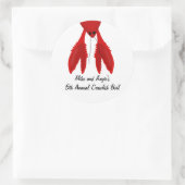 Stickers van Cajun Crawfish Boil Party (Tas)