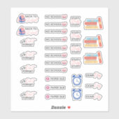 Stickers van College Planner (Vel)