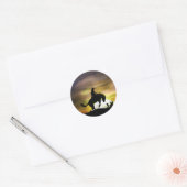 Stickers van cowboy en Bucking Horse (Envelop)