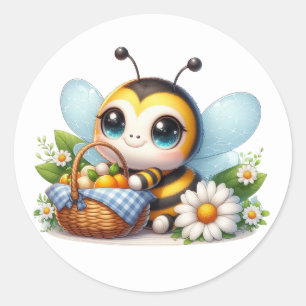 Stickers van Cute Bee