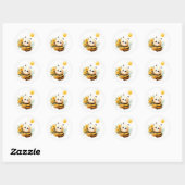 Stickers van Cute Bee (Vel)