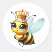 Stickers van Cute Bee (Voorkant)