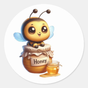 Stickers van Cute Bee