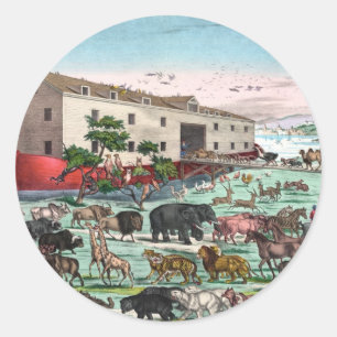 Stickers van de ark van Noach