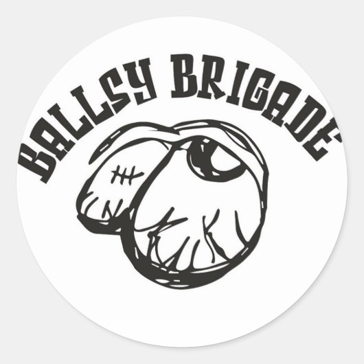 Stickers van de Balsy Brigade (Voorkant)