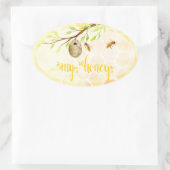 Stickers van de bijenhoning (Tas)