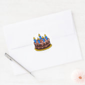 Stickers van de Birthday Cake (Envelop)