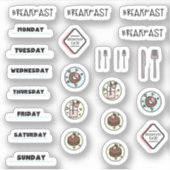 Stickers van de bont van de bont (Voorkant)