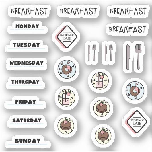 Stickers van de bont van de bont (Voorkant)