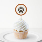 Stickers van de bosthema Birthday Round - Wolf